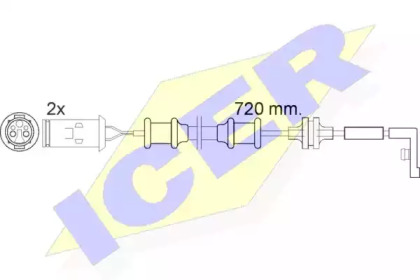 Контакт ICER 610444 E C